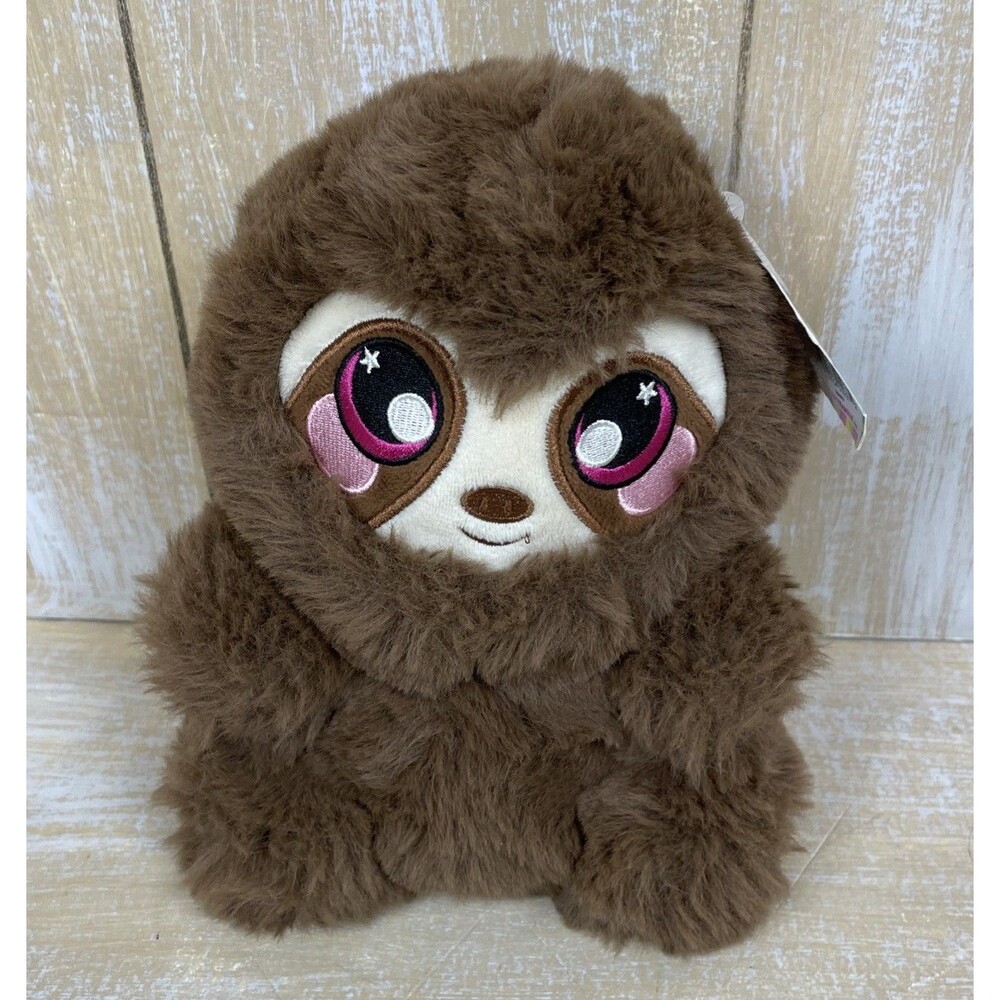 Squeezamals 3 Deez Deluxe Sidney Sloth 8" Slow Rise Squish Scented Watermelon
